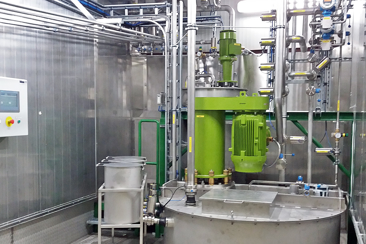 Mixing installation Van Dam Bodegraven